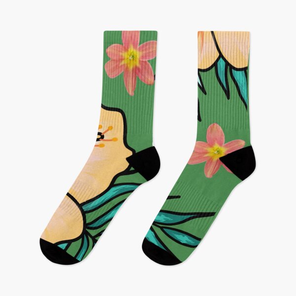 Artikelvorschau, Retro hawaiischer Blick-weißer grüner Pfirsich entworfen und verkauft von starfishstuff.