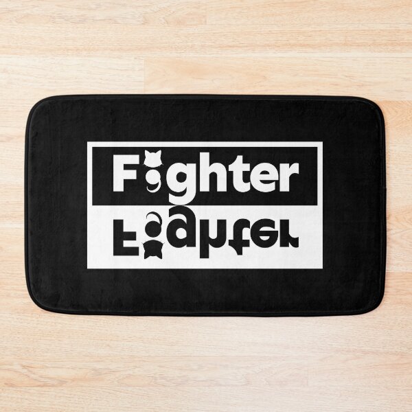 Item preview, Semicolon Cat (Fighter Mirrored) designed and sold by SimplyMe-Plus.