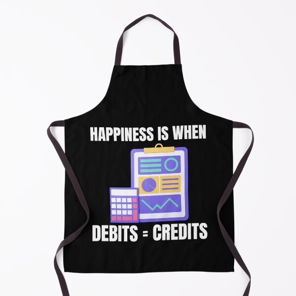 Item preview, Happiness Is When Debits = Credits designed and sold by TomorrowQuotes.