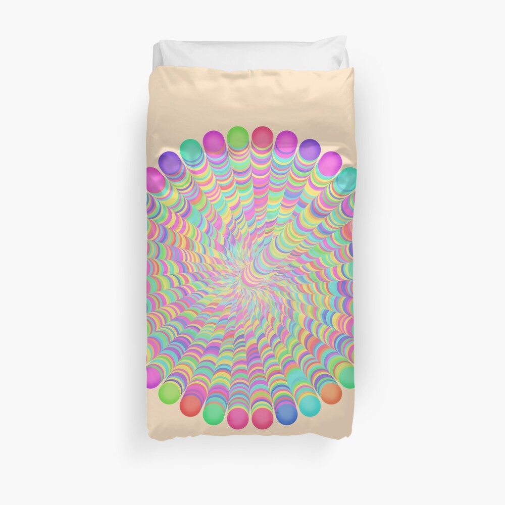 Random Color Generation Duvet Cover