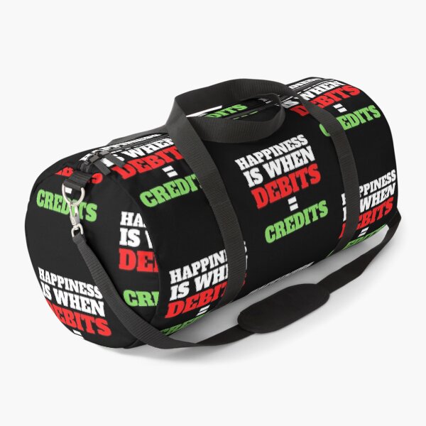 Item preview, Happiness Is When Debits = Credits  designed and sold by TomorrowQuotes.