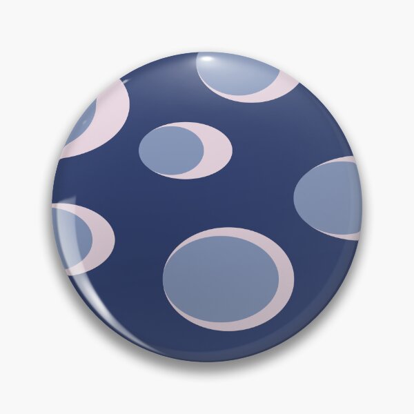 Item preview, Bubbles and pearls in deep blue, denim blue and off white designed and sold by FrancesPoff.