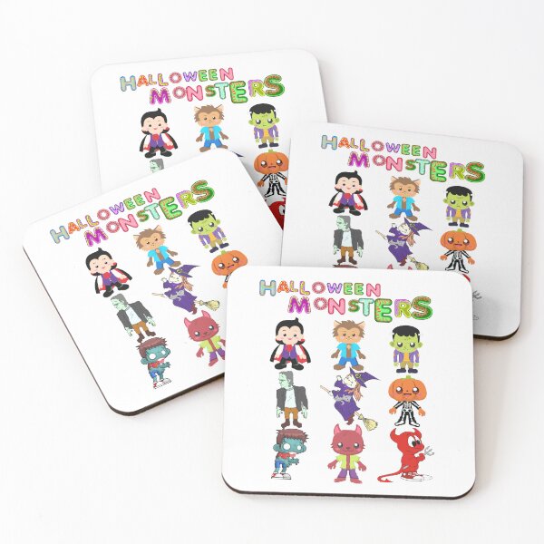 Item preview, Halloween Monsters Collage designed and sold by joseech.