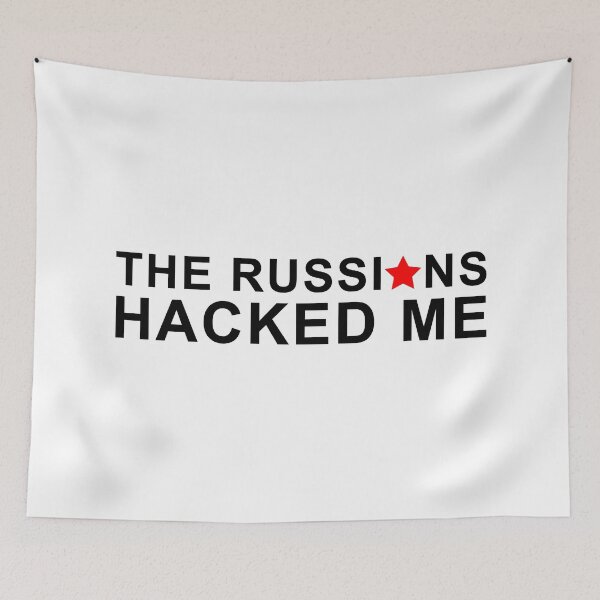 Item preview, the russians hacked me designed and sold by Val Goretsky.