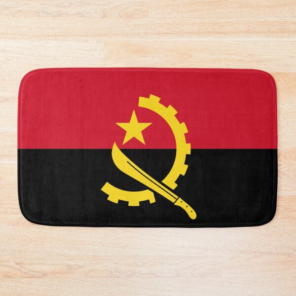 Item preview, Angola Flag designed and sold by flagshop.