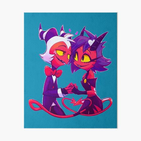 Aperçu de l'œuvre Helluva Boss Millie et Moxxie créée et vendue par Theodoreshop.