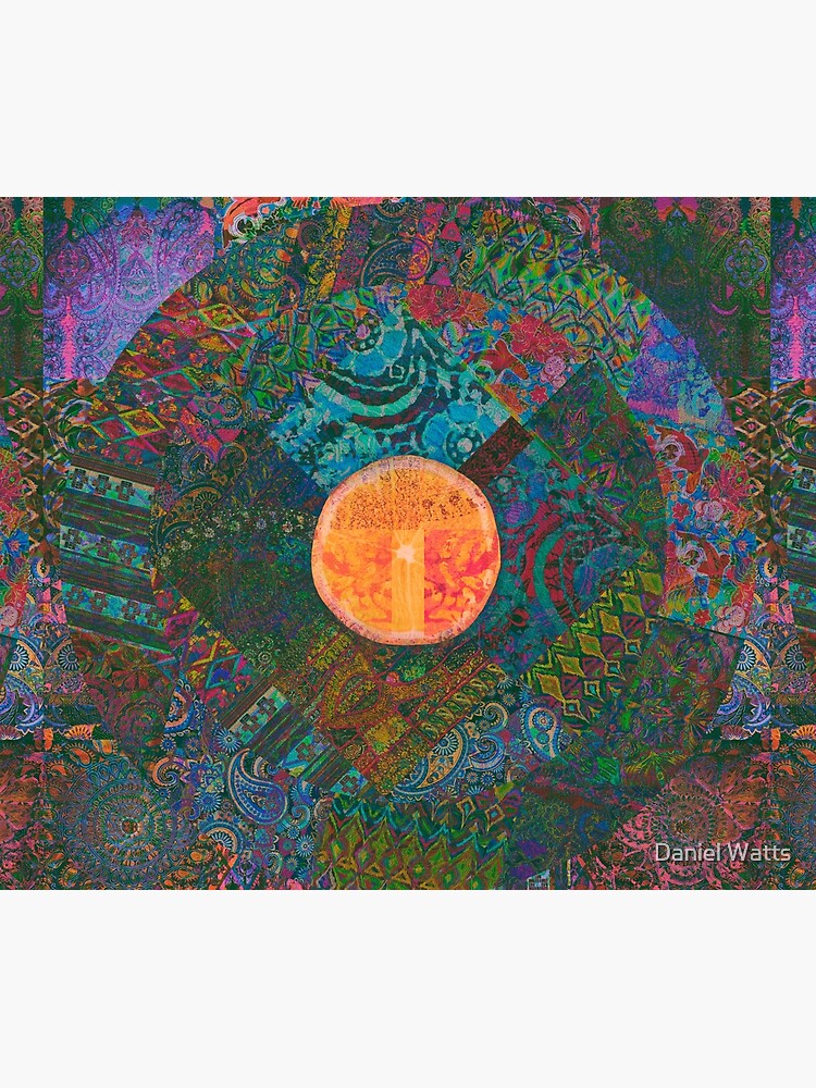Thumbnail 3 of 3, Tapestry, Bohemian Sun designed and sold by DanJohnDesign.