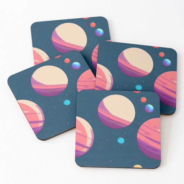 Item preview, Colorful planets designed and sold by etherElric.