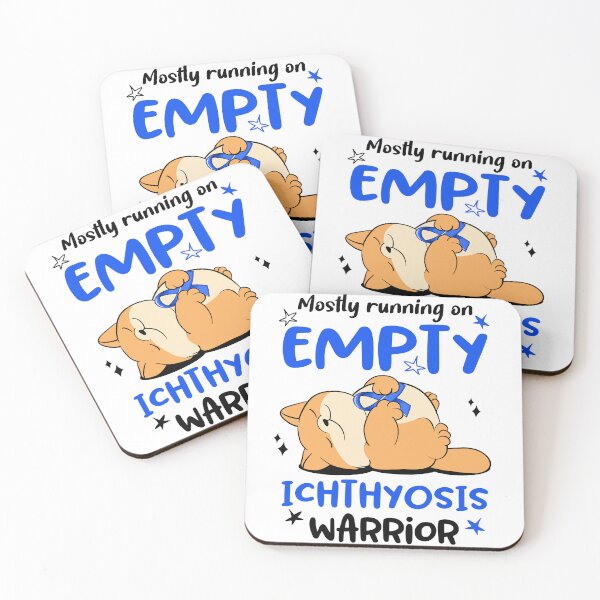 Item preview, Mostly running on Empty Ichthyosis Warrior designed and sold by ElizabethS809.
