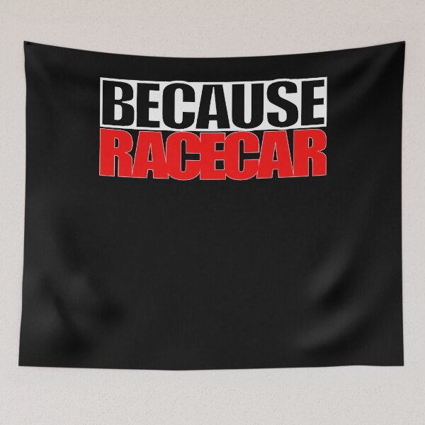 Item preview, Because Racecar designed and sold by jactanley.