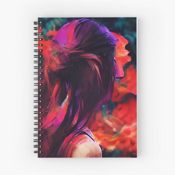Item preview, Girl Among Blossoms-Abstract Dreams designed and sold by BioDigital-Jazz.