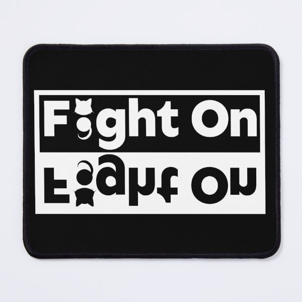 Item preview, Semicolon Cat (Fight On Mirrored) designed and sold by SimplyMe-Plus.
