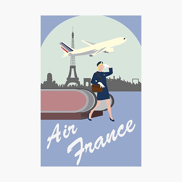 Air France Photographic Print