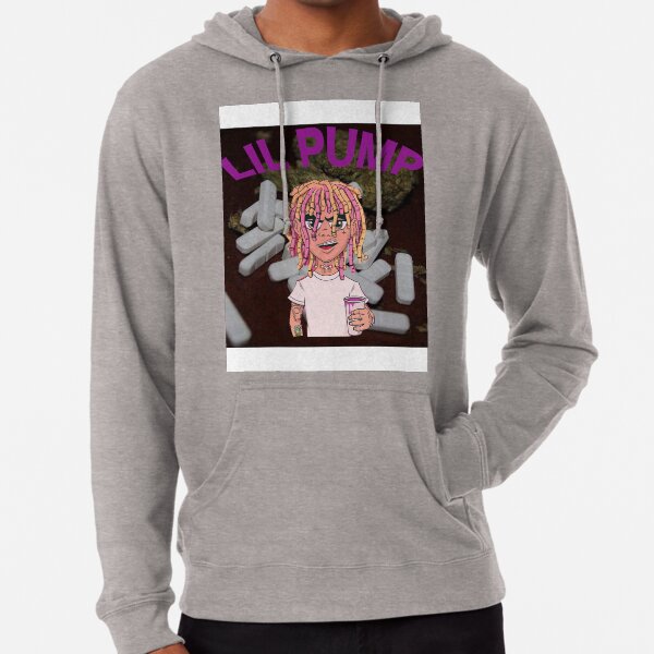 Lil pump pink hoodie 2025
