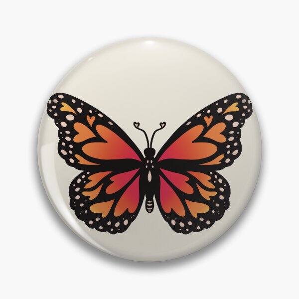 Item preview, Monarch Heart Butterfly designed and sold by labrattish.