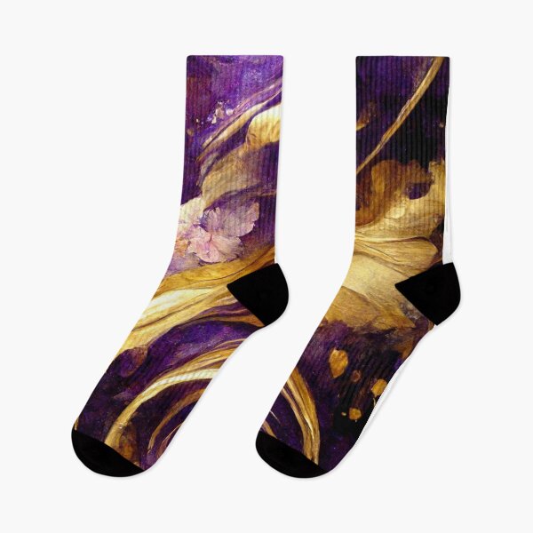 Item preview, Swirl of purple and gold designed and sold by SteamedSashimi.