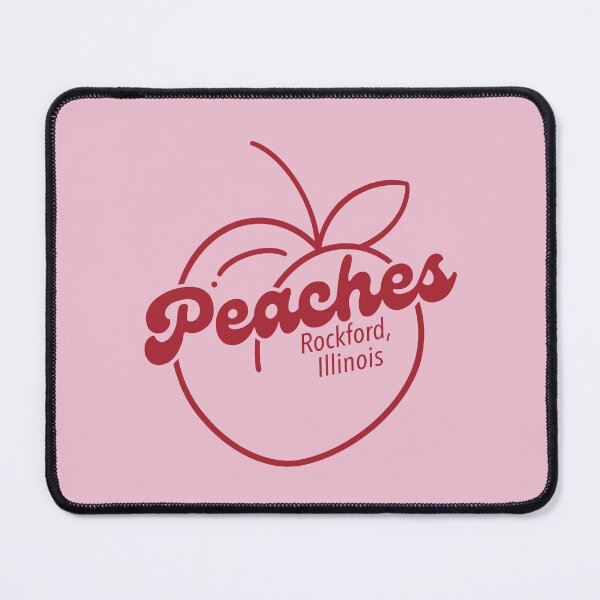 Item preview, Peaches - Rockford, Illinois (Red) designed and sold by autumnologyart.