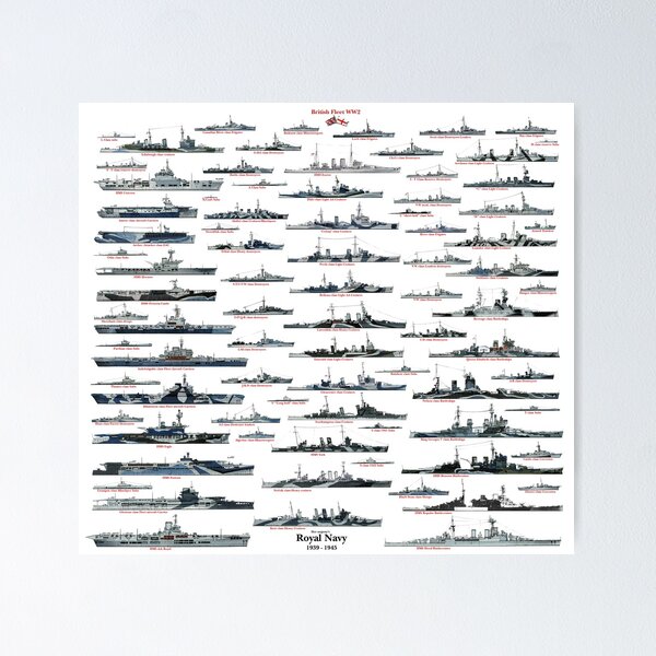 Royal Navy WW2 Poster