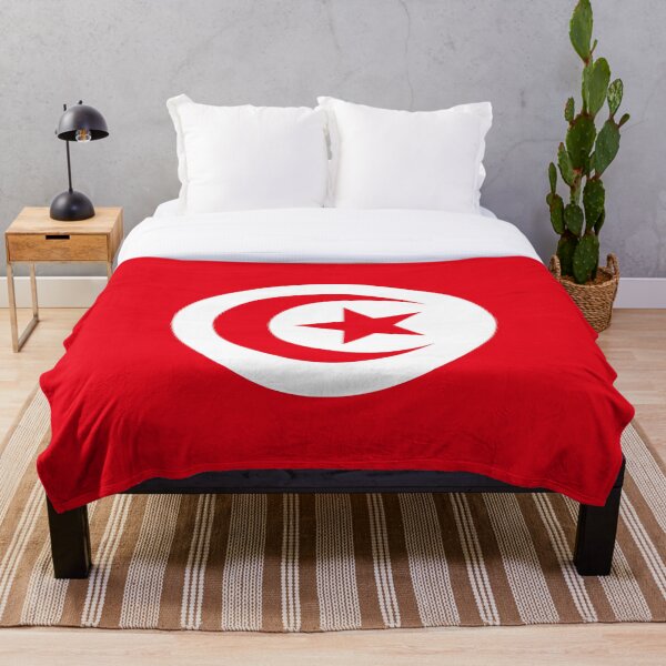 Item preview, Tunisia flag designed and sold by flagshop.