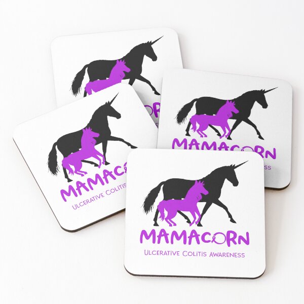 Item preview, Ulcerative Colitis Awareness Mama Unicorn Mamacorn Support Ulcerative Colitis Warrior  designed and sold by RunningShop.