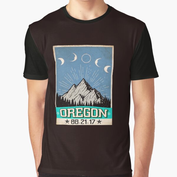 Item preview, Total Solar Eclipse Oregon T-Shirt Totality August 21, 2017 Souvenir Gift Tees designed and sold by larspat.