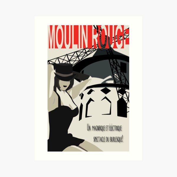 Spectacle Du Burlesque! Art Print