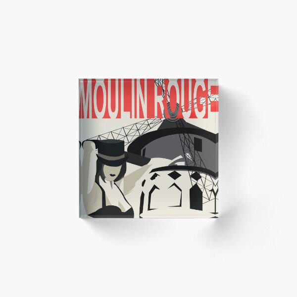Spectacle Du Burlesque! Acrylic Block