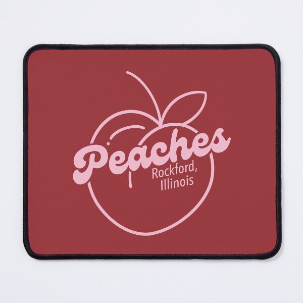 Item preview, Peaches - Rockford, Illinois (Pink) designed and sold by autumnologyart.