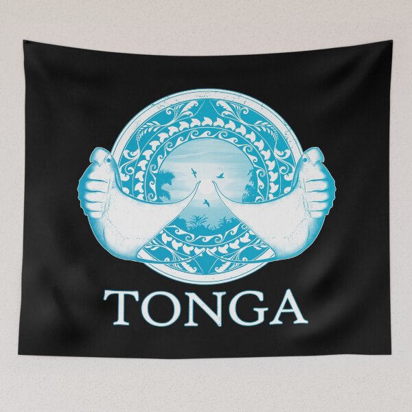 Item preview, Tonga manta ray designed and sold by NicGrayGraphic.