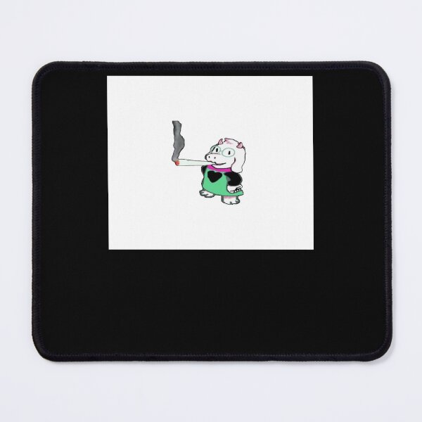 Item preview, Ralsei weed mouse pad designed and sold by JohnFin1.