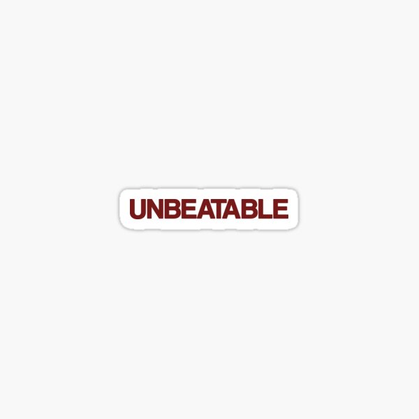Vista previa del artículo con la obra «Imbatible», diseñado y vendido por AzAMOuS.