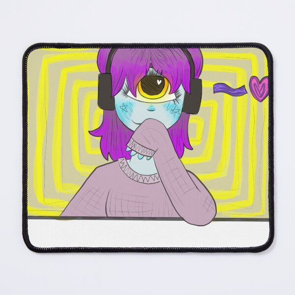 Item preview, cute cyclops gamer gurl designed and sold by Ira Star..