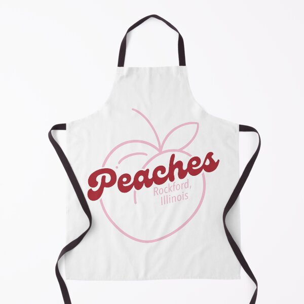 Item preview, Peaches - Rockford, Illinois (Red/ Pink) designed and sold by autumnologyart.