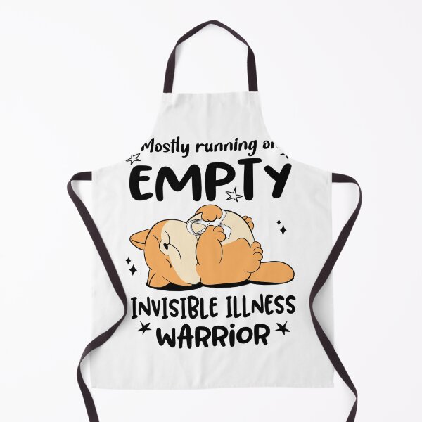 Item preview, Mostly running on Empty Invisible Illness Warrior designed and sold by ElizabethS809.