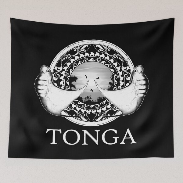 Item preview, Tonga manta ray designed and sold by NicGrayGraphic.