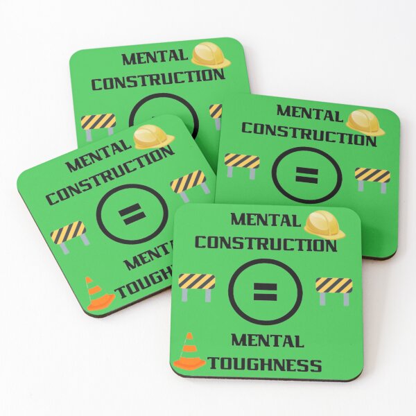 Item preview, MENTAL CONSTRUCTION = MENTAL TOUGHNESS designed and sold by amalgamateyou.