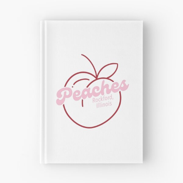 Item preview, Peaches - Rockford, Illinois (Pink/ Red) designed and sold by autumnologyart.