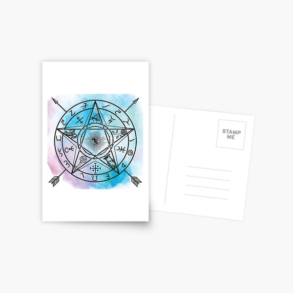 Evil Eye Postcard