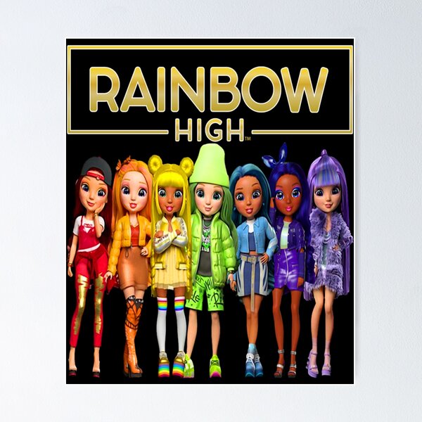  Rainbow High - Livre Poster - Collectif - Livres