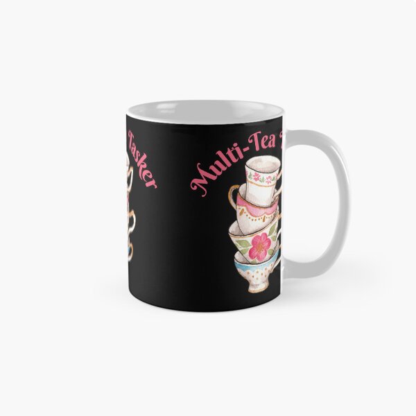 Artikelvorschau, Multitasking-Teeliebhaber Wortspiel entworfen und verkauft von Life Is Beautiful.