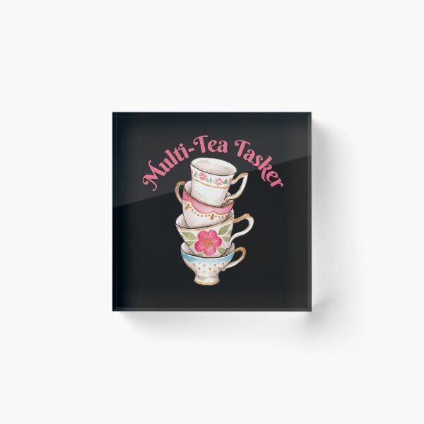 Item preview, Multitasking Tea Lovers Pun designed and sold by Life Is Beautiful.