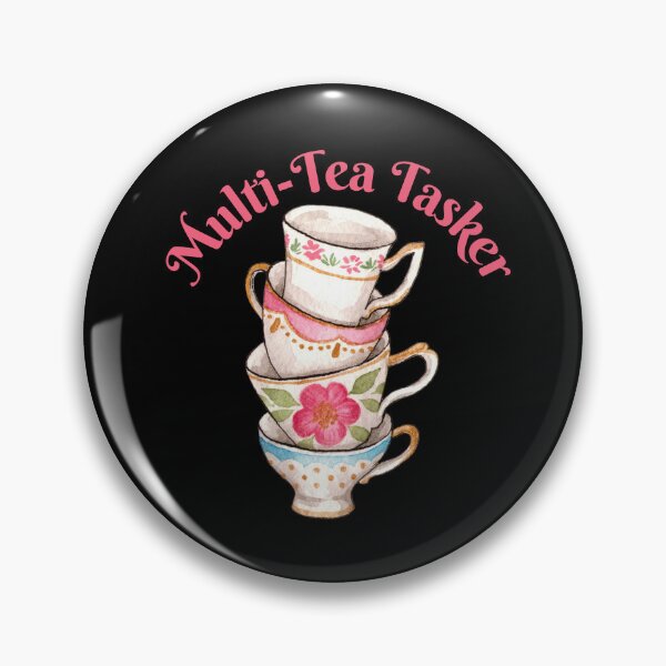 Item preview, Multitasking Tea Lovers Pun designed and sold by Life Is Beautiful.