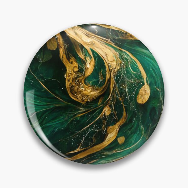 Item preview, Forest Green and gold designed and sold by SteamedSashimi.