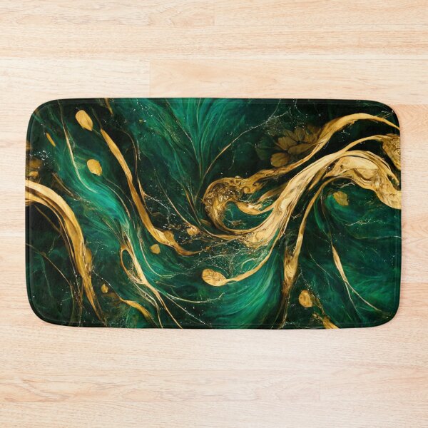 Item preview, Forest Green and gold designed and sold by SteamedSashimi.