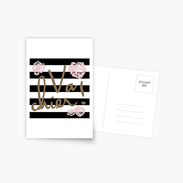 Va Chier! Postcard