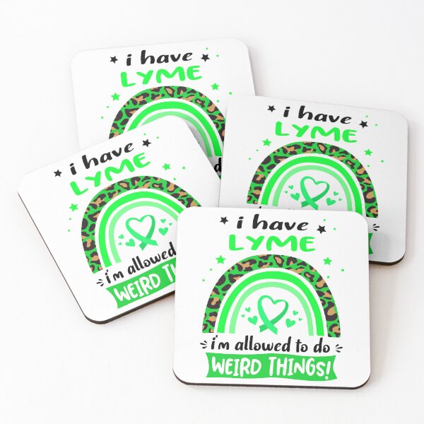 Item preview, Lyme Awareness - I have Lyme i am allowed to do Weird Things! designed and sold by KirstybShop.