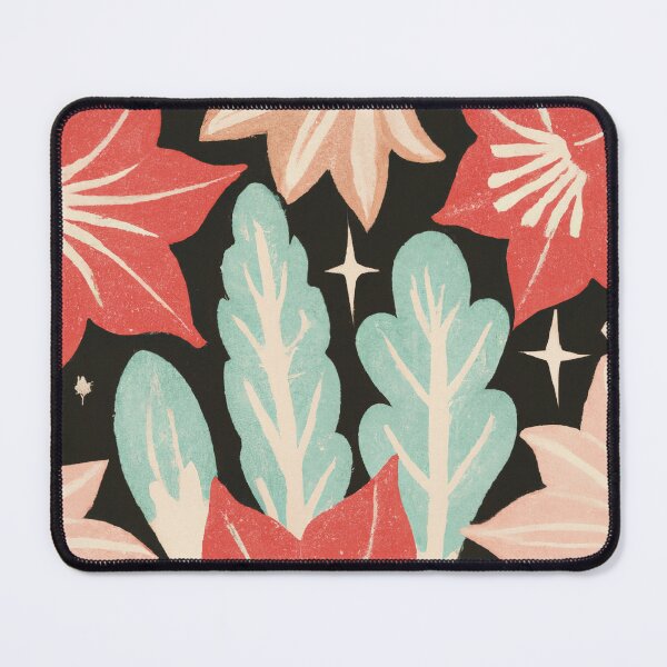 Item preview, Christmas Market Coimbra Poster Portugal 1960s Retro Art Winter Plants Vintage designed and sold by betternotes.