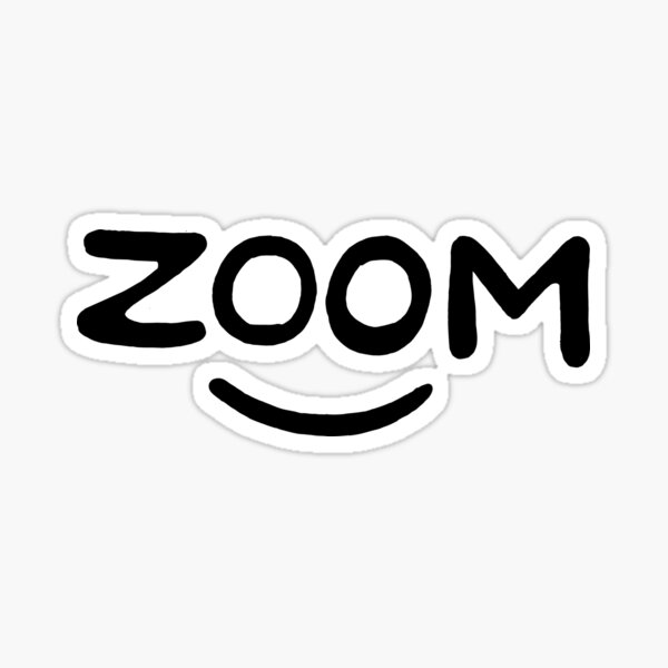 "ZOOM" Sticker for Sale by arqui Redbubble
