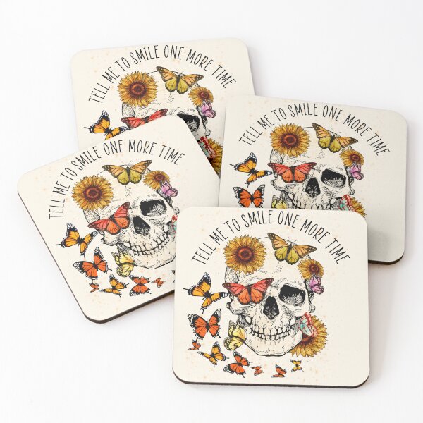 Item preview, Smiling skull designed and sold by Gothic Fantasy.