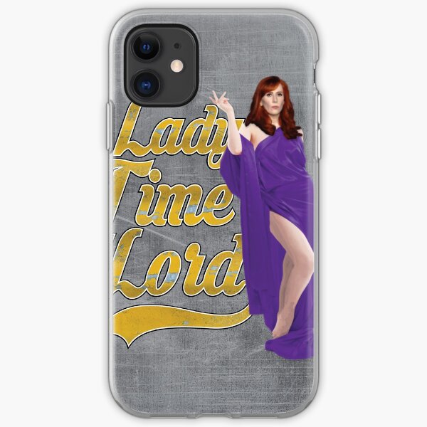 Lady Time Lord iPhone Soft Case